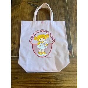 Going To Grandma's Pink Canvas Bag Cabbage Patch Kids Vintage